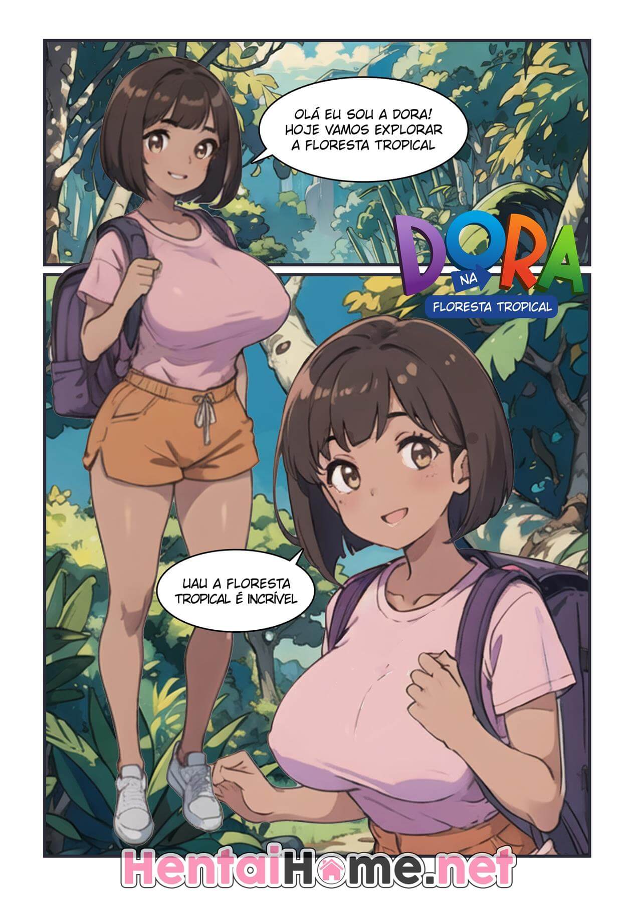 Dora na Floresta Tropical