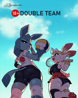 Double Team - Hentai, Quadrinhos Porno